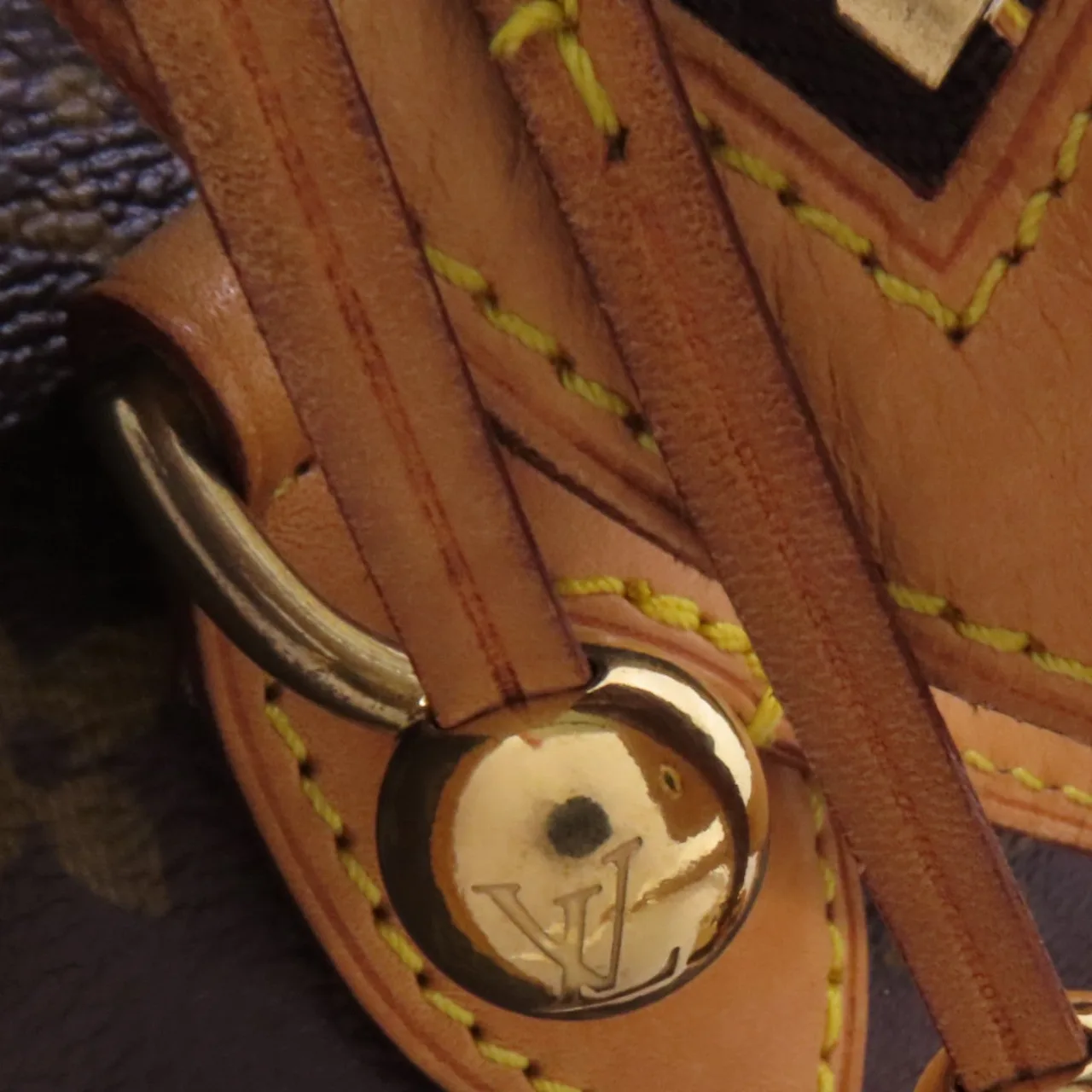 LOUIS VUITTON Popincourt M40008 肩背包 塗層帆布 棕色 / Brown 塗層帆布 中古品B - 縮圖 10