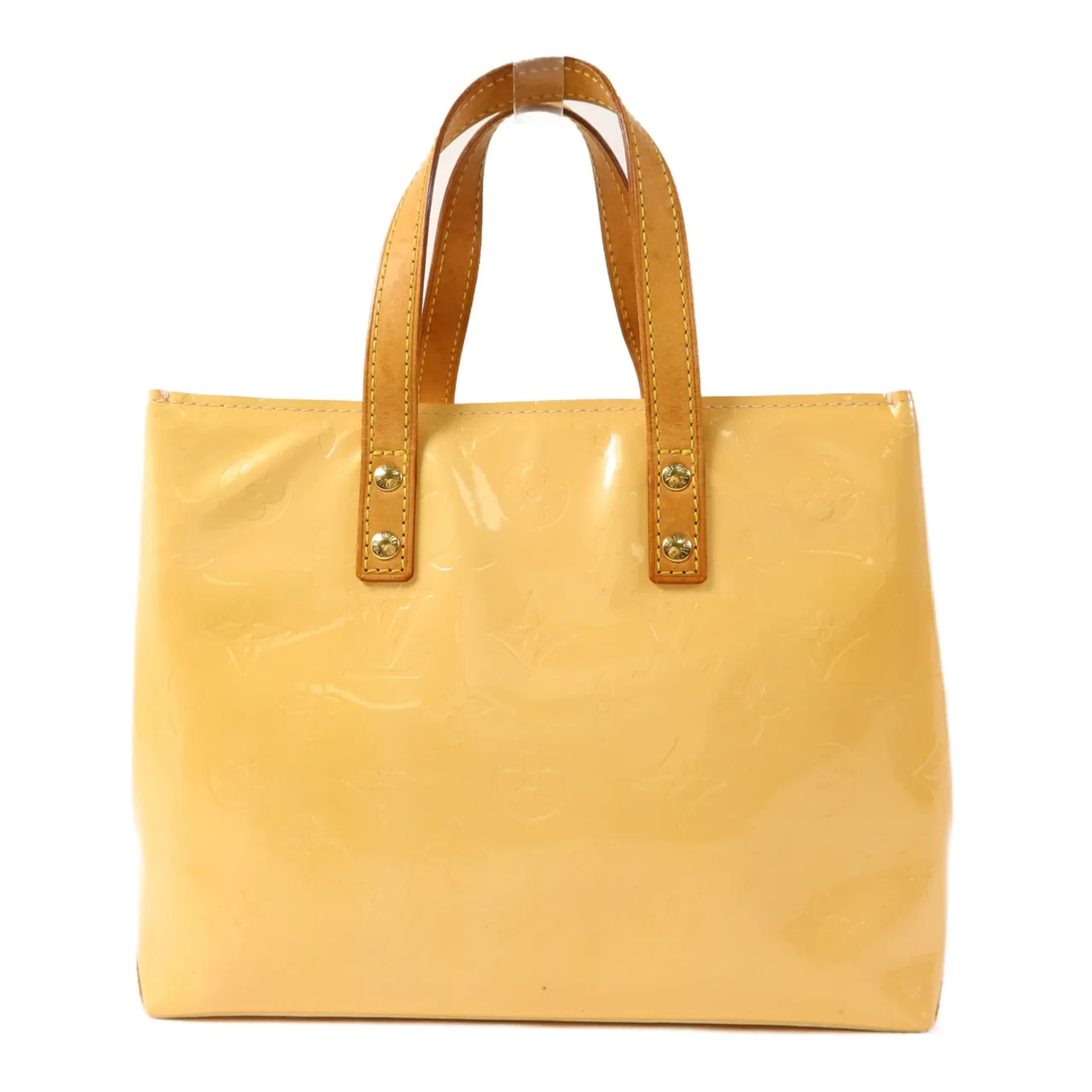 LOUIS VUITTON M91334 手提包 皮革 米色 / Beige