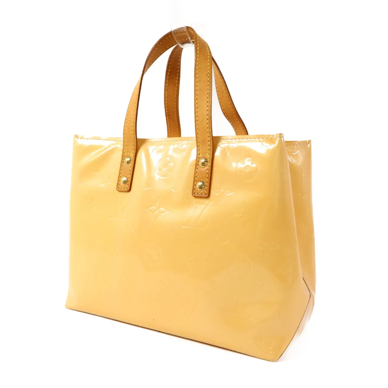 LOUIS VUITTON M91334 手提包 皮革 米色 / Beige 皮革 中古品C - 縮圖 3