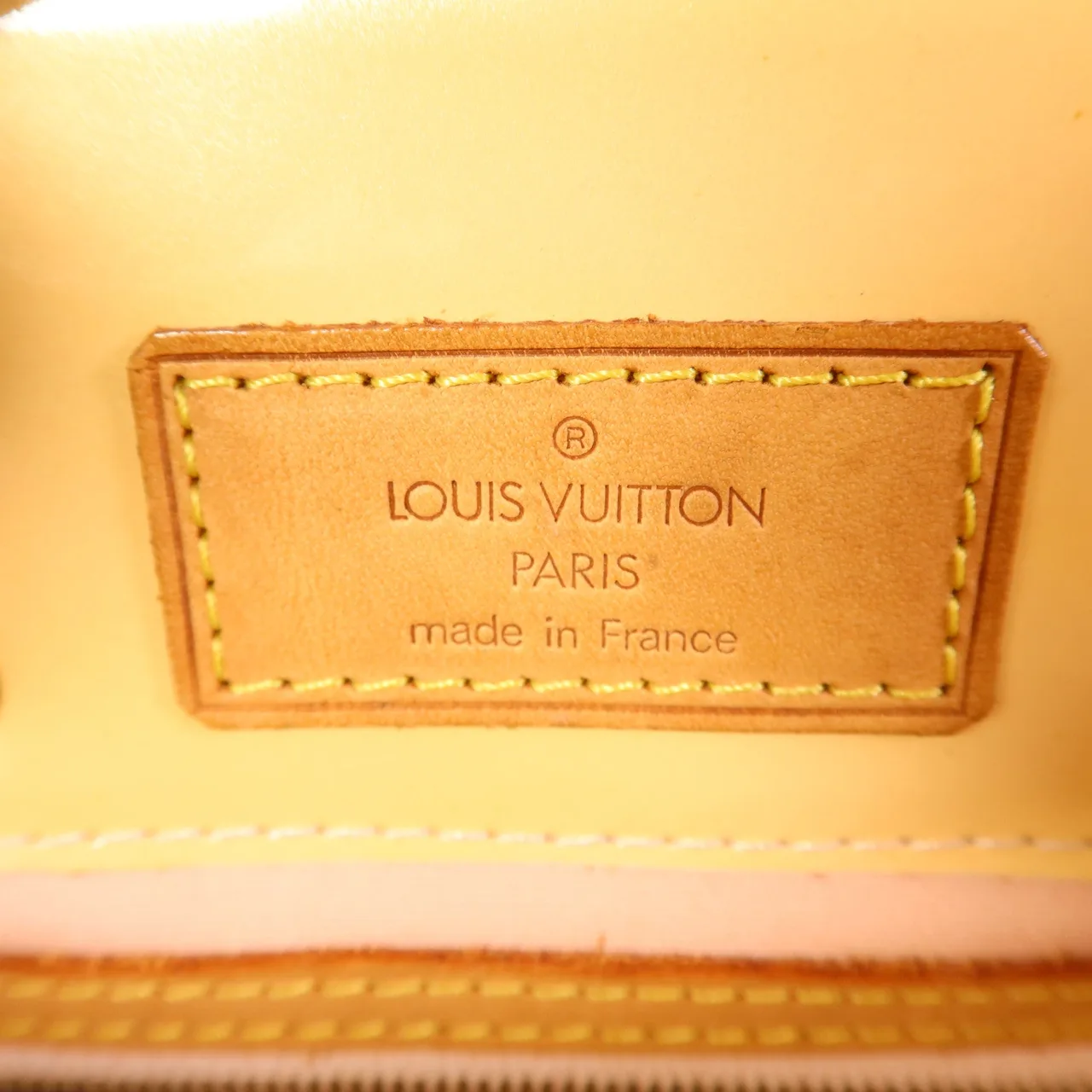 LOUIS VUITTON M91334 手提包 皮革 米色 / Beige 皮革 中古品C - 縮圖 7
