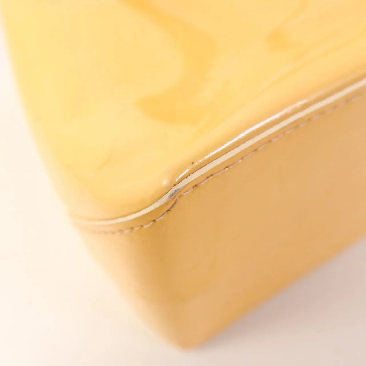 LOUIS VUITTON M91334 手提包 皮革 米色 / Beige 皮革 中古品C - 縮圖 11