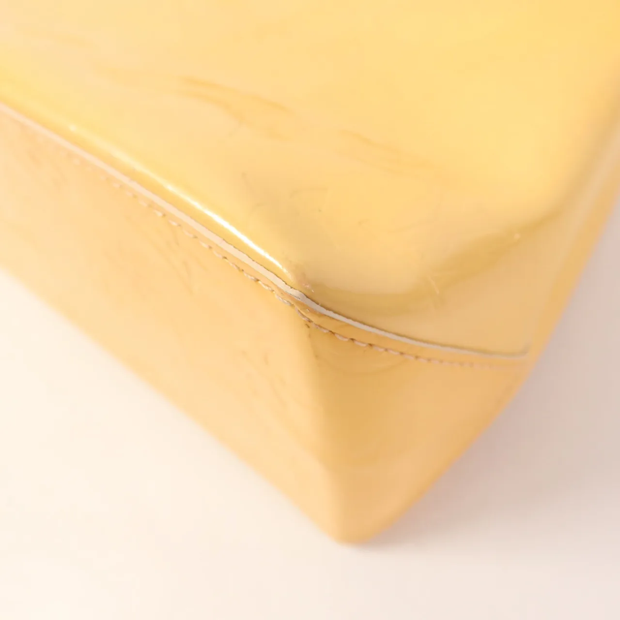 LOUIS VUITTON M91334 手提包 皮革 米色 / Beige 皮革 中古品C - 縮圖 12