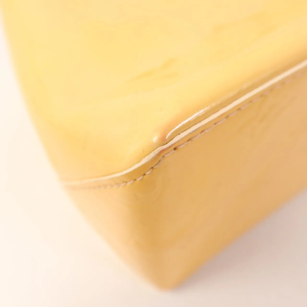 LOUIS VUITTON M91334 手提包 皮革 米色 / Beige 皮革 中古品C - 縮圖 13