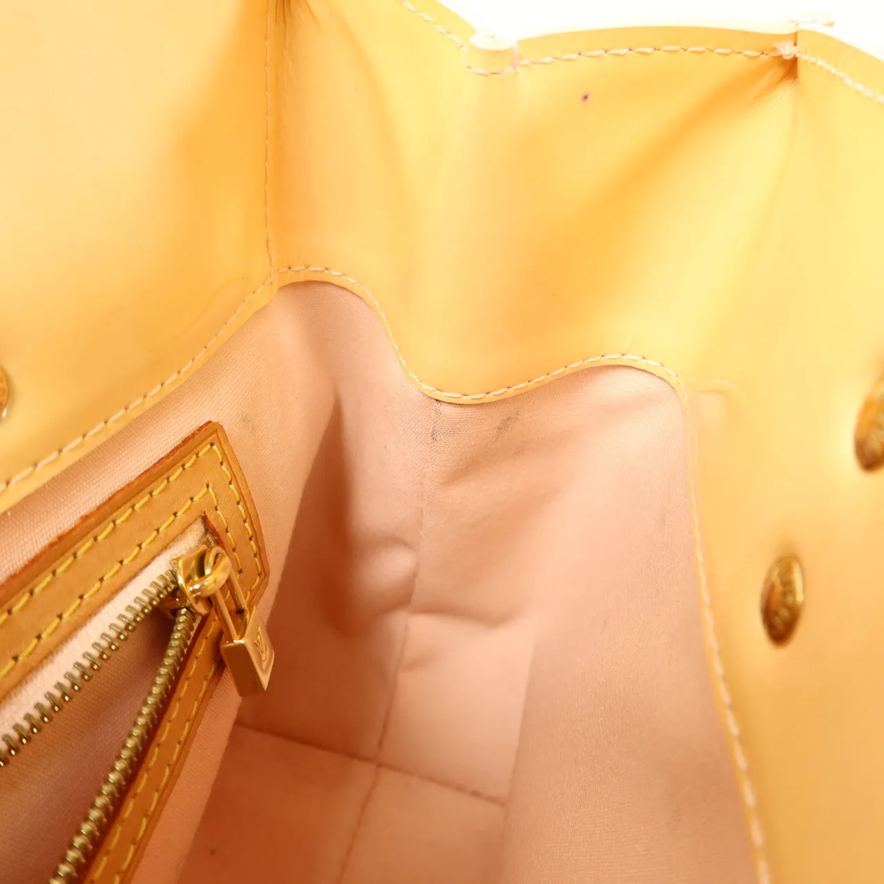 LOUIS VUITTON M91334 手提包 皮革 米色 / Beige 皮革 中古品C - 縮圖 18