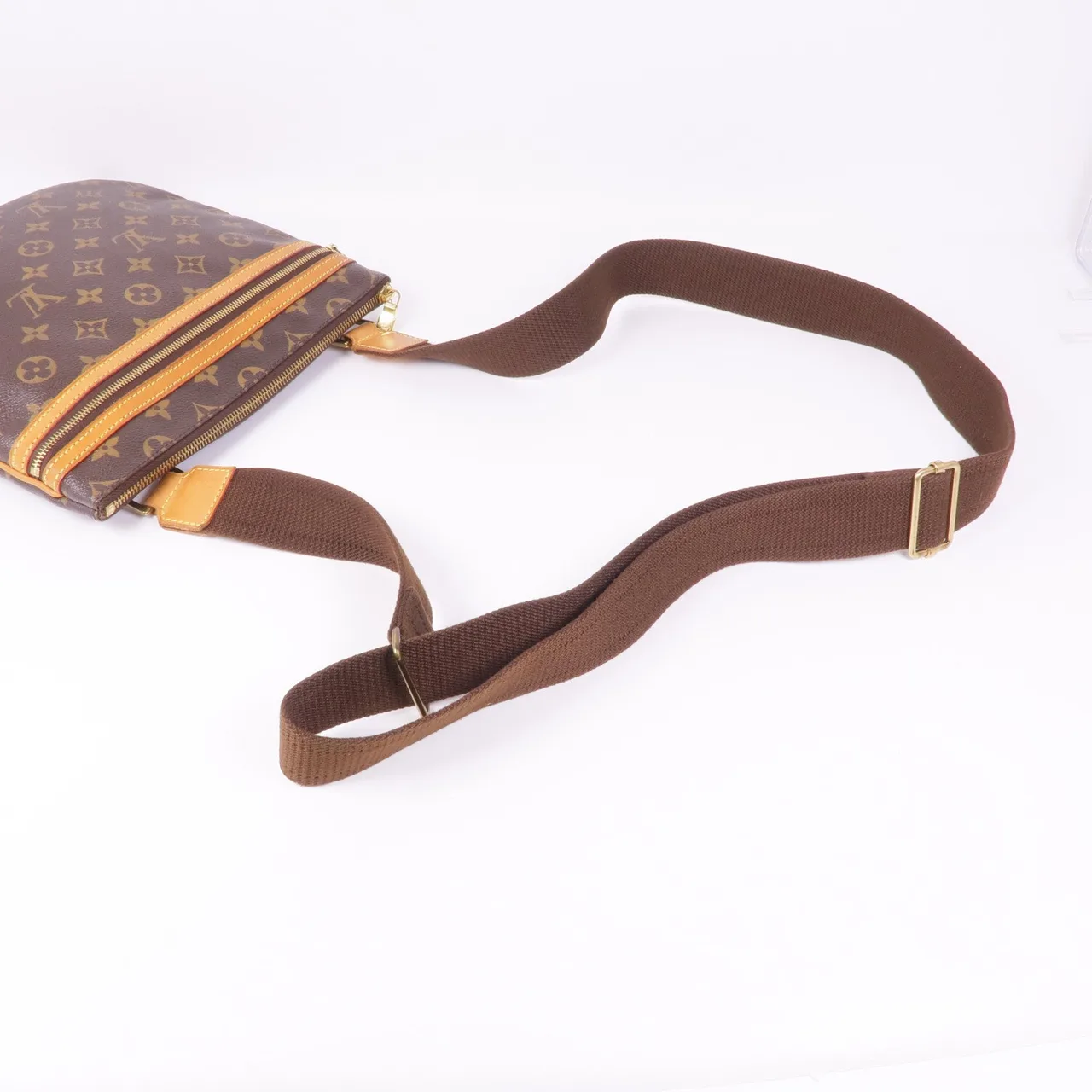 LOUIS VUITTON Pochette Bosphore M40044 肩背包 塗層帆布 棕色 / Brown 塗層帆布 中古品B - 縮圖 5