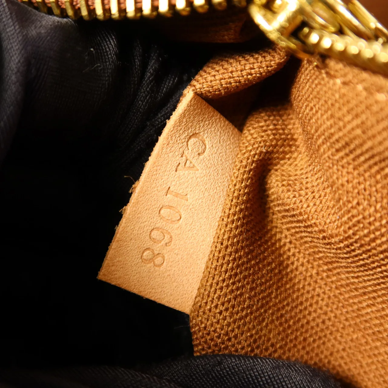 LOUIS VUITTON Abbesses M45257 肩背包 塗層帆布 棕色 / Brown 塗層帆布 中古品A - 縮圖 7