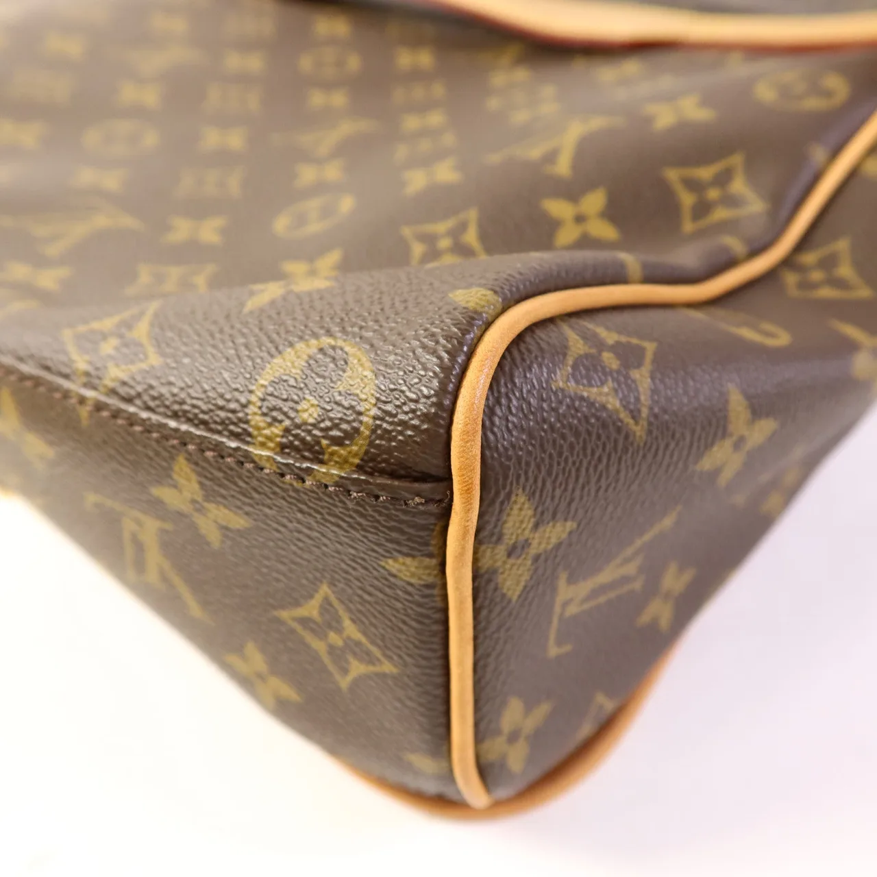 LOUIS VUITTON Abbesses M45257 肩背包 塗層帆布 棕色 / Brown 塗層帆布 中古品A - 縮圖 13