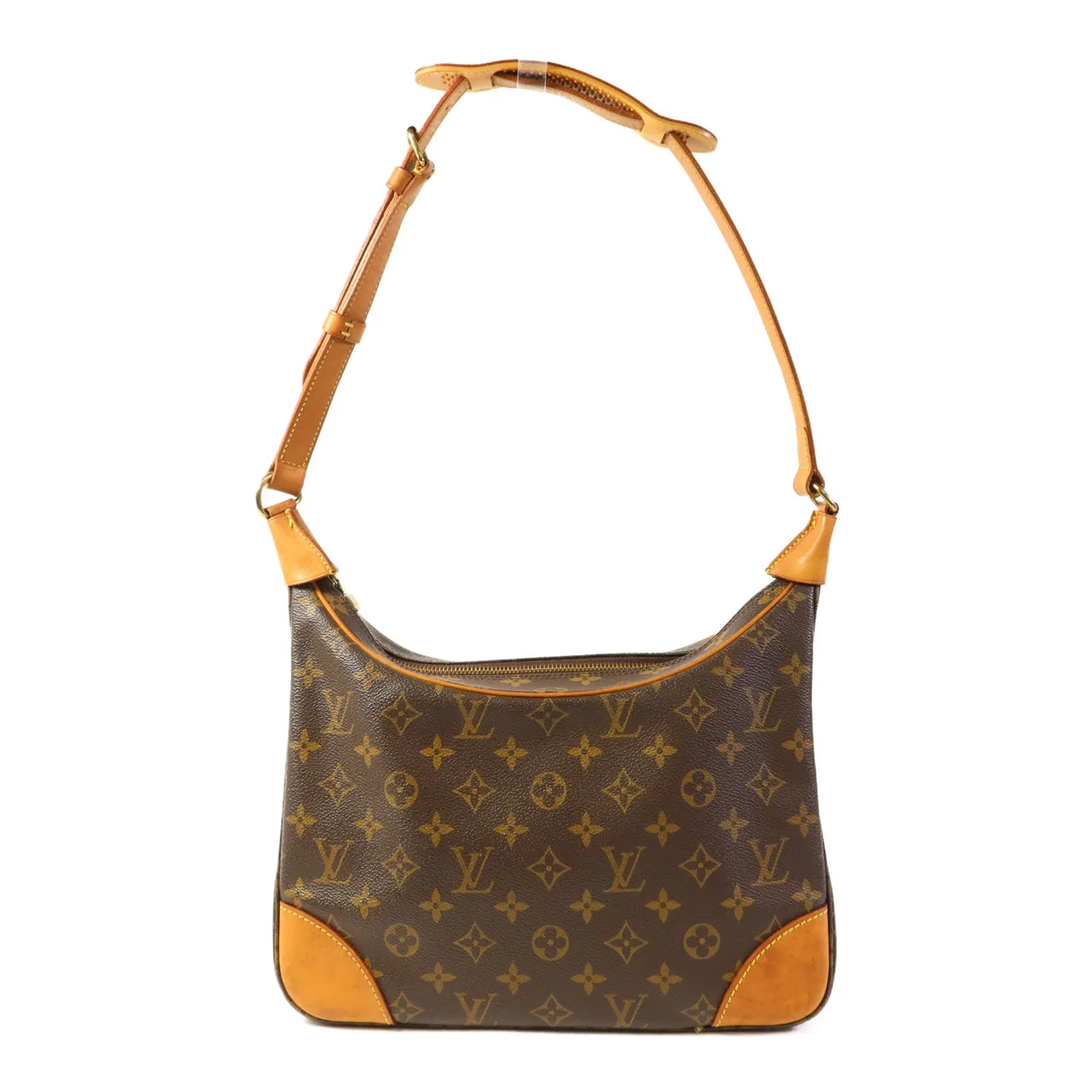 LOUIS VUITTON Boulogne M51265 肩背包 塗層帆布 棕色 / Brown