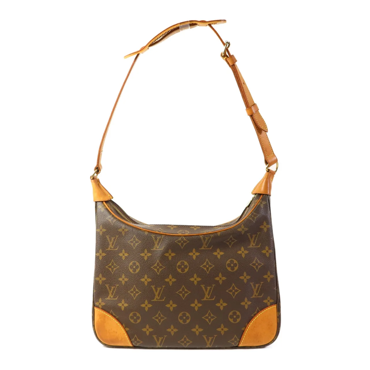 LOUIS VUITTON Boulogne M51265 肩背包 塗層帆布 棕色 / Brown 塗層帆布 中古品B - 縮圖 2