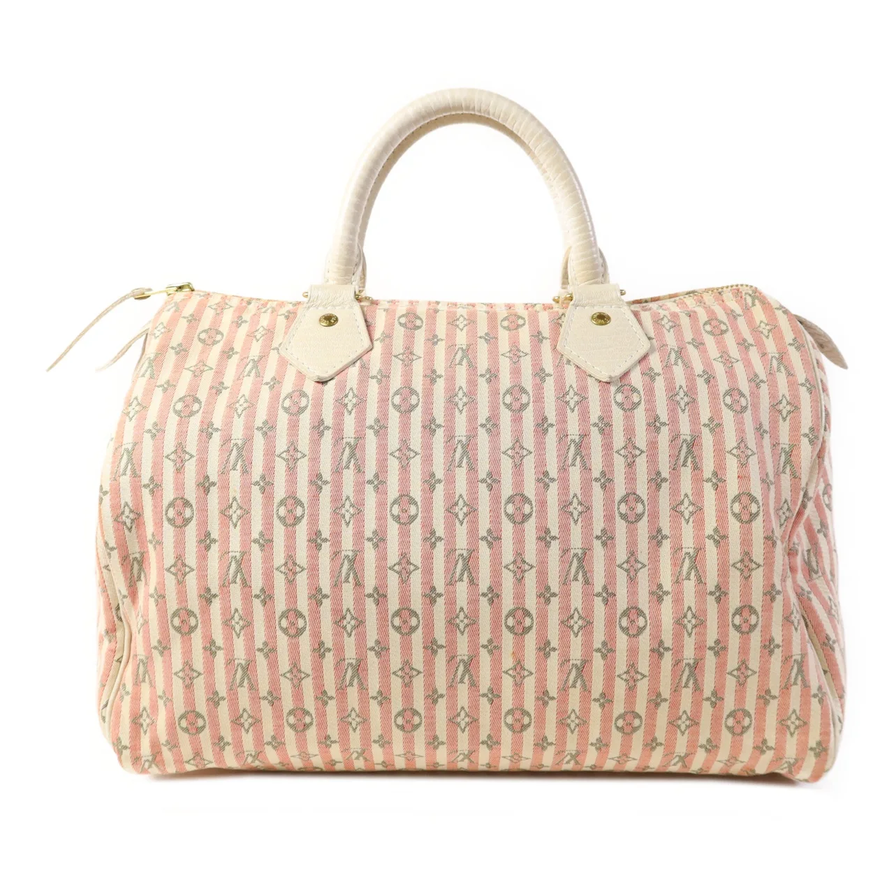 LOUIS VUITTON Croisette 肩背包 帆布 粉色 / 白色 / Pink 帆布 中古品B - 縮圖 2