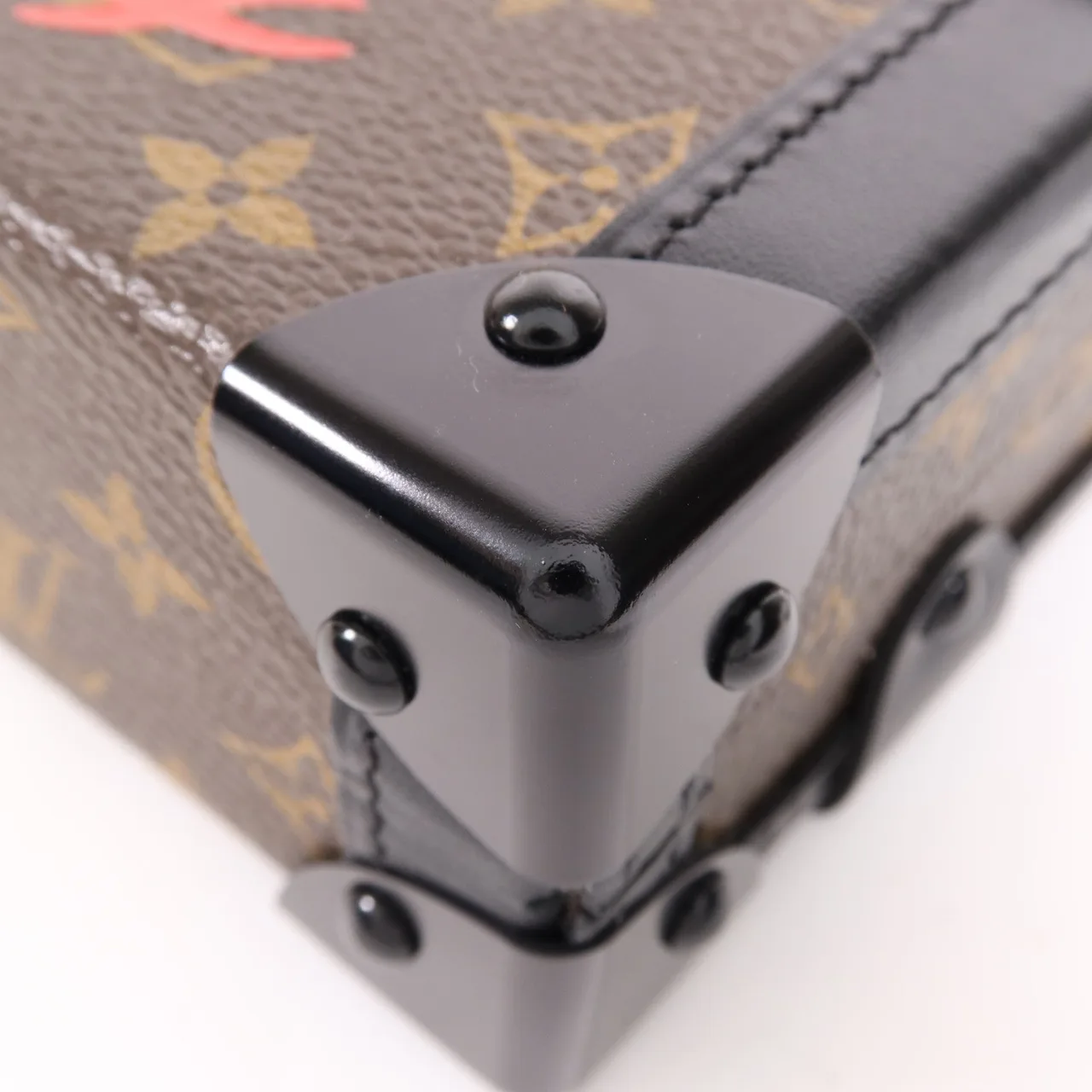 LOUIS VUITTON Petite Malle M44199 肩背包 塗層帆布 棕色 塗層帆布 中古品A - 縮圖 10