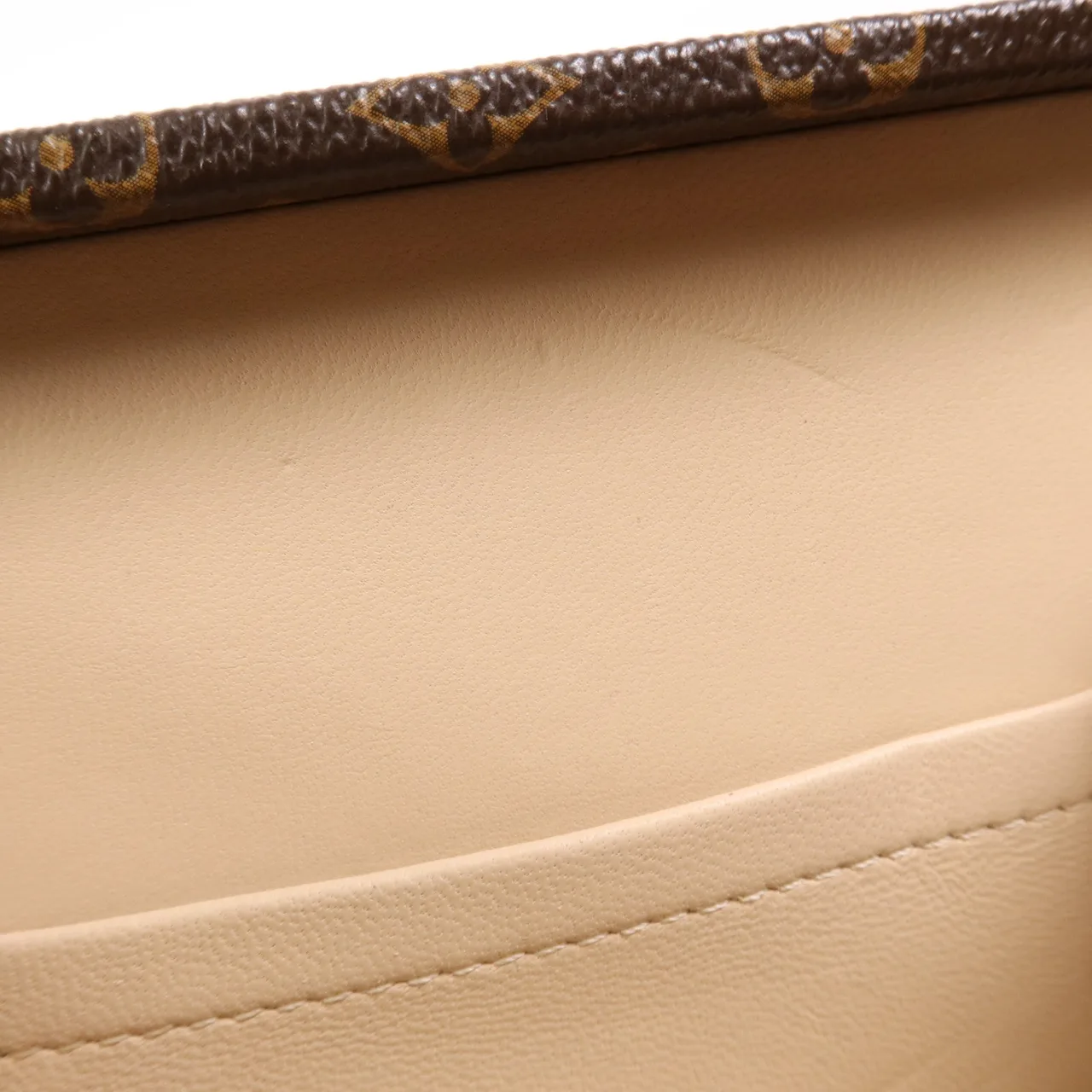 LOUIS VUITTON Petite Malle M44199 肩背包 塗層帆布 棕色 塗層帆布 中古品A - 縮圖 17