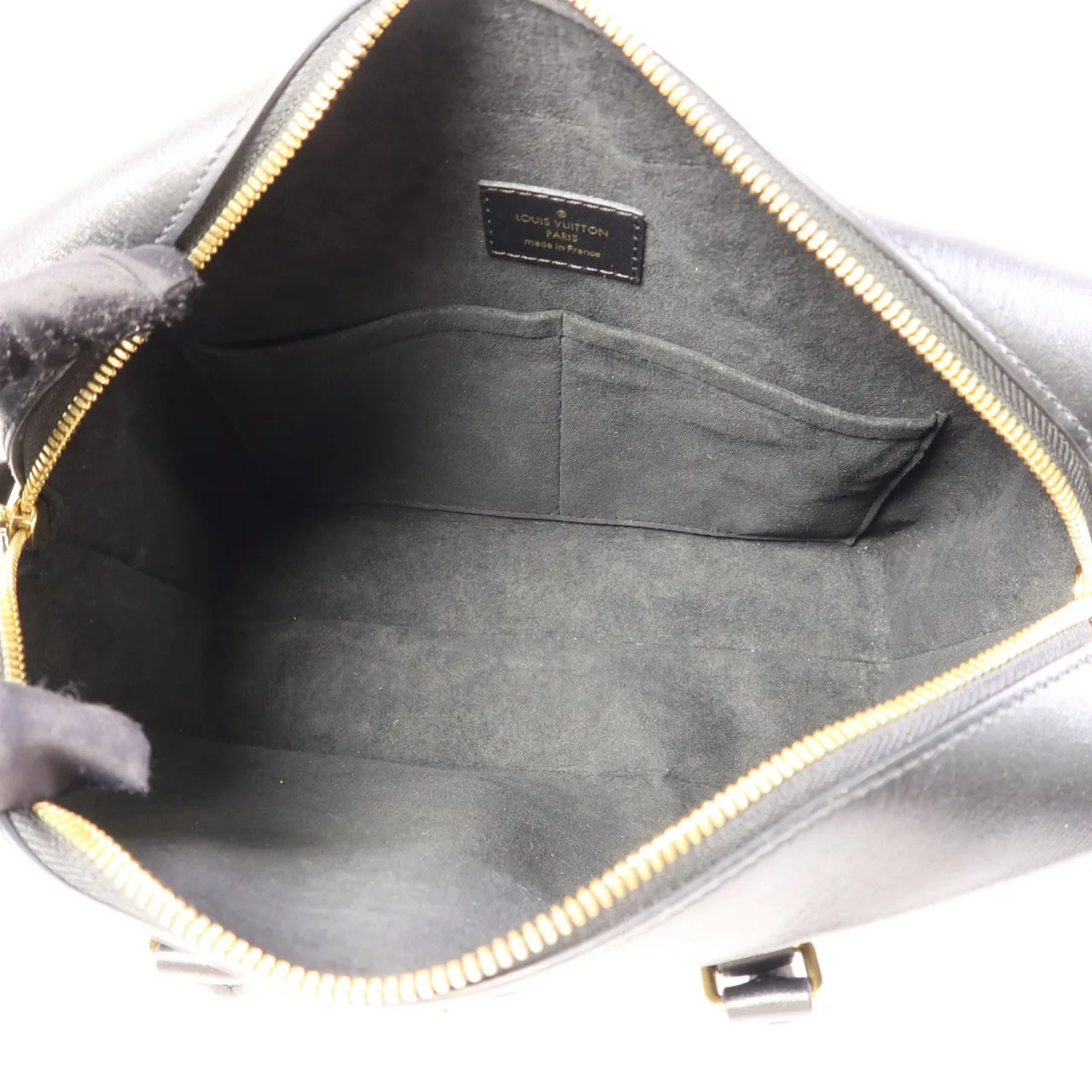 LOUIS VUITTON Malle M43595 兩用包 塗層帆布 棕色 / 黑色 / Brown/Black 塗層帆布 中古品A - 縮圖 6