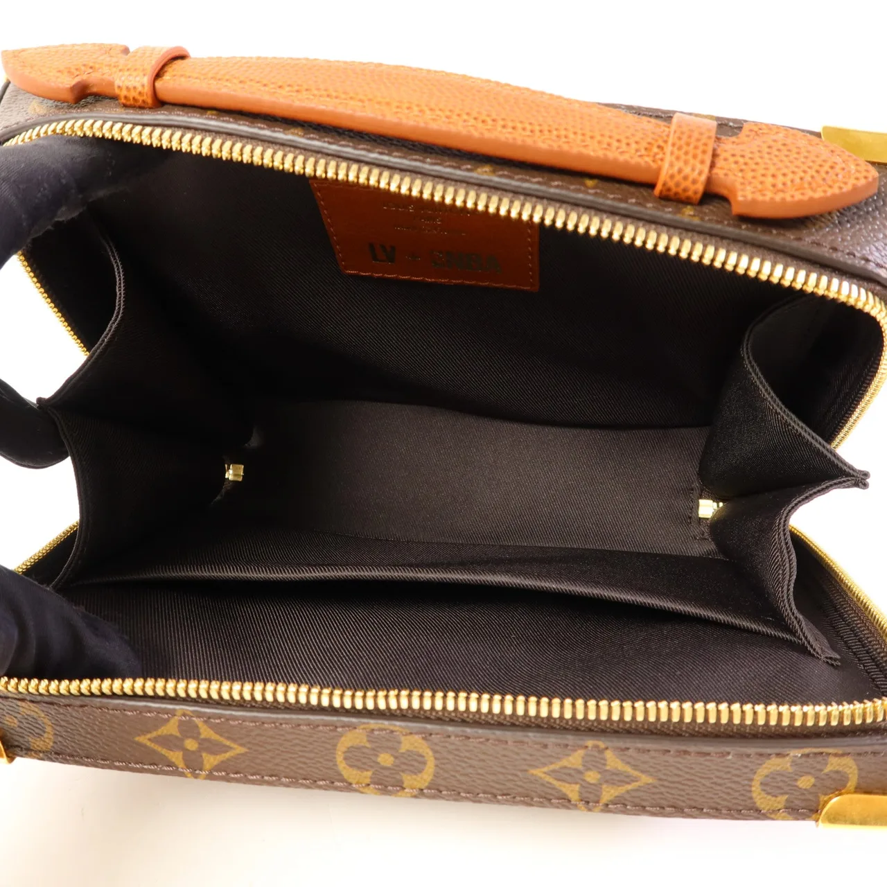 LOUIS VUITTON Trunk M45785 兩用包 塗層帆布 棕色 塗層帆布 中古品A - 縮圖 6