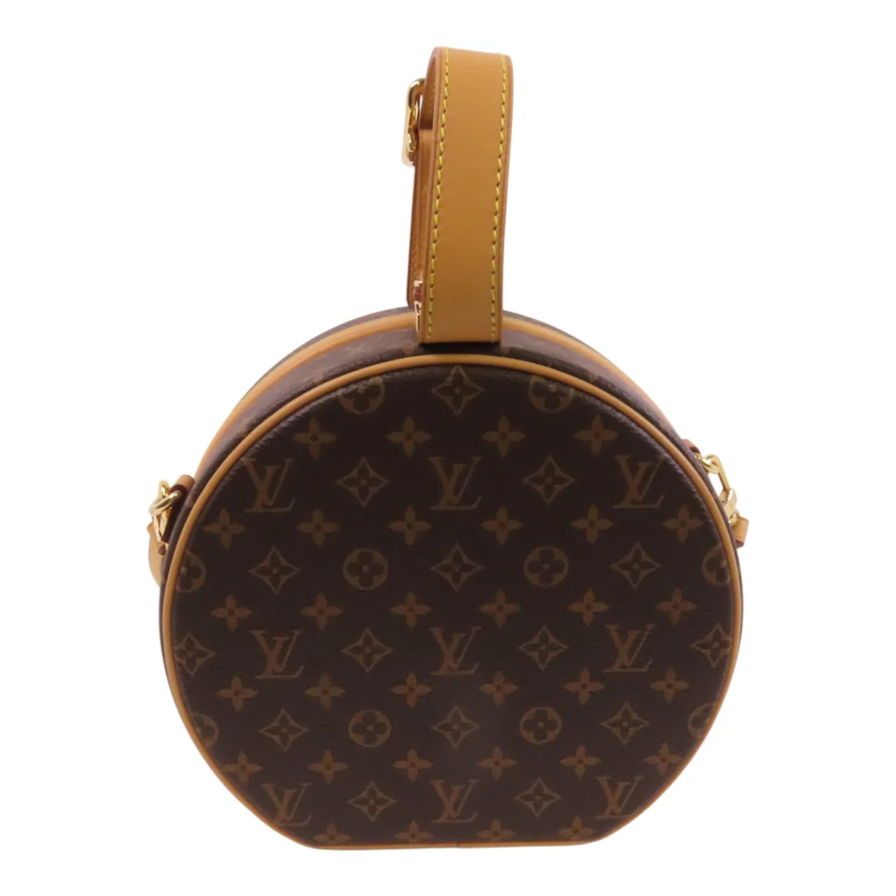 LOUIS VUITTON Petite Boite Chapeau M43514 兩用包 塗層帆布 棕色 塗層帆布 中古品A - 縮圖 2