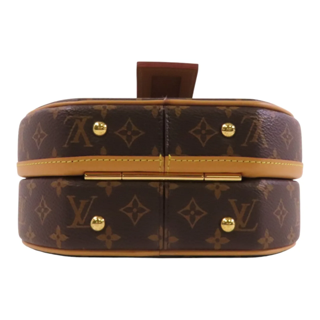 LOUIS VUITTON Petite Boite Chapeau M43514 兩用包 塗層帆布 棕色 塗層帆布 中古品A - 縮圖 4
