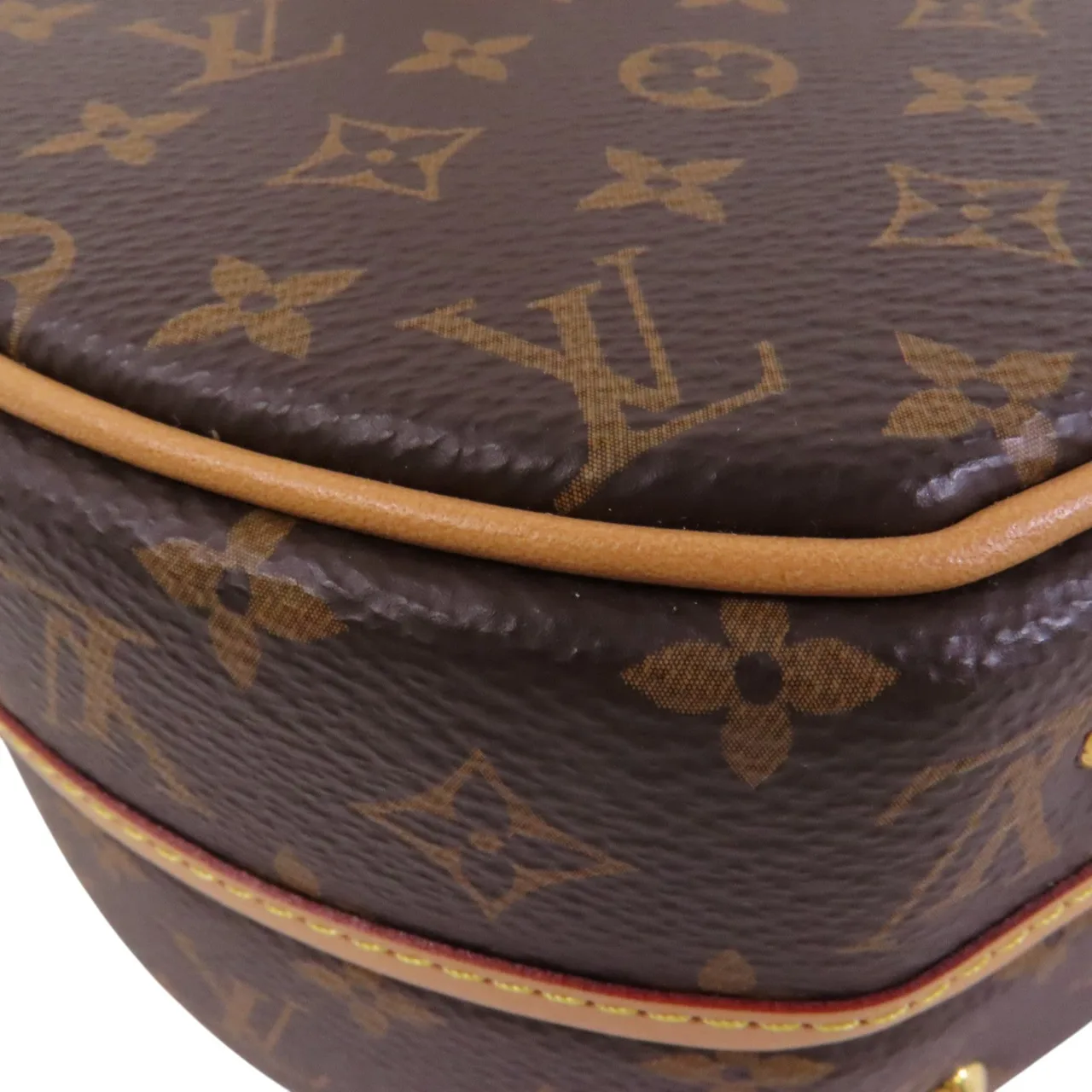 LOUIS VUITTON Petite Boite Chapeau M43514 兩用包 塗層帆布 棕色 塗層帆布 中古品A - 縮圖 11