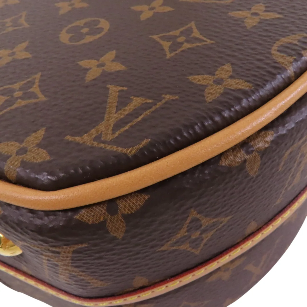 LOUIS VUITTON Petite Boite Chapeau M43514 兩用包 塗層帆布 棕色 塗層帆布 中古品A - 縮圖 12