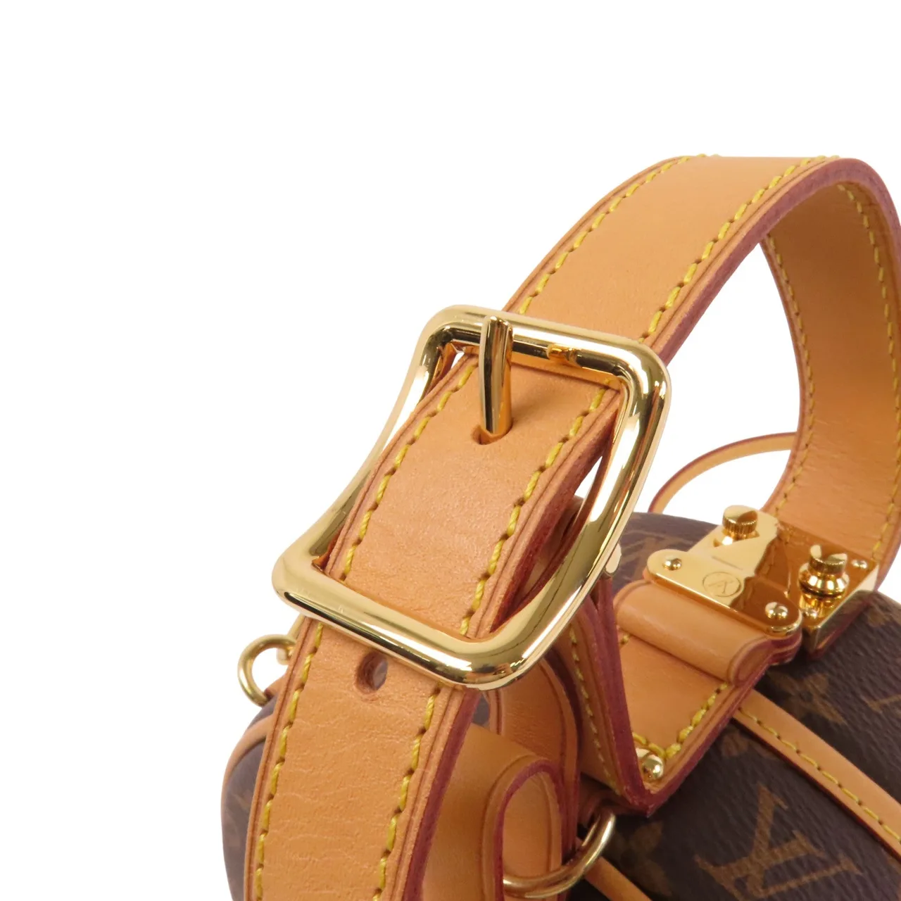 LOUIS VUITTON Petite Boite Chapeau M43514 兩用包 塗層帆布 棕色 塗層帆布 中古品A - 縮圖 15