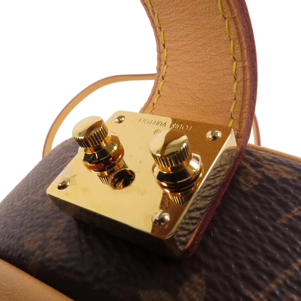 LOUIS VUITTON Petite Boite Chapeau M43514 兩用包 塗層帆布 棕色 塗層帆布 中古品A - 縮圖 17