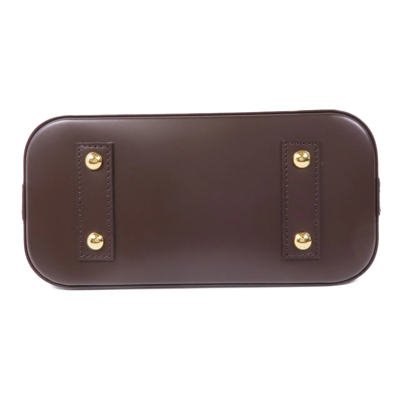 LOUIS VUITTON Alma N41221 兩用包 塗層帆布 棕色 / Brown 塗層帆布 中古品A - 縮圖 4