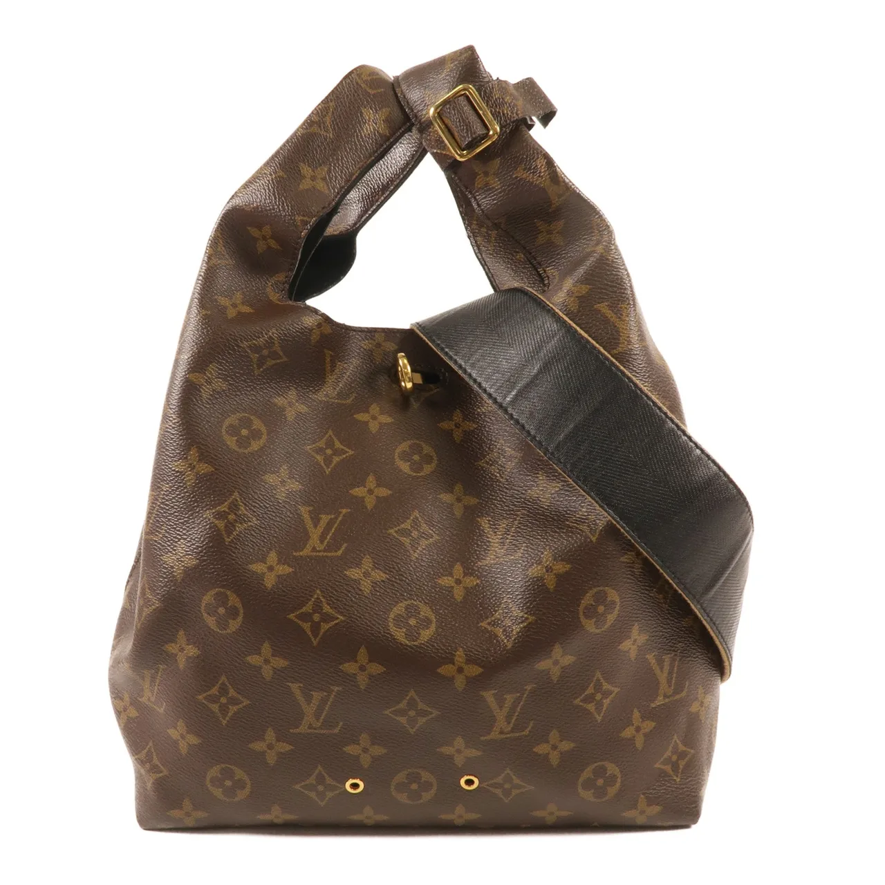 LOUIS VUITTON M43098 兩用包 塗層帆布 棕色
