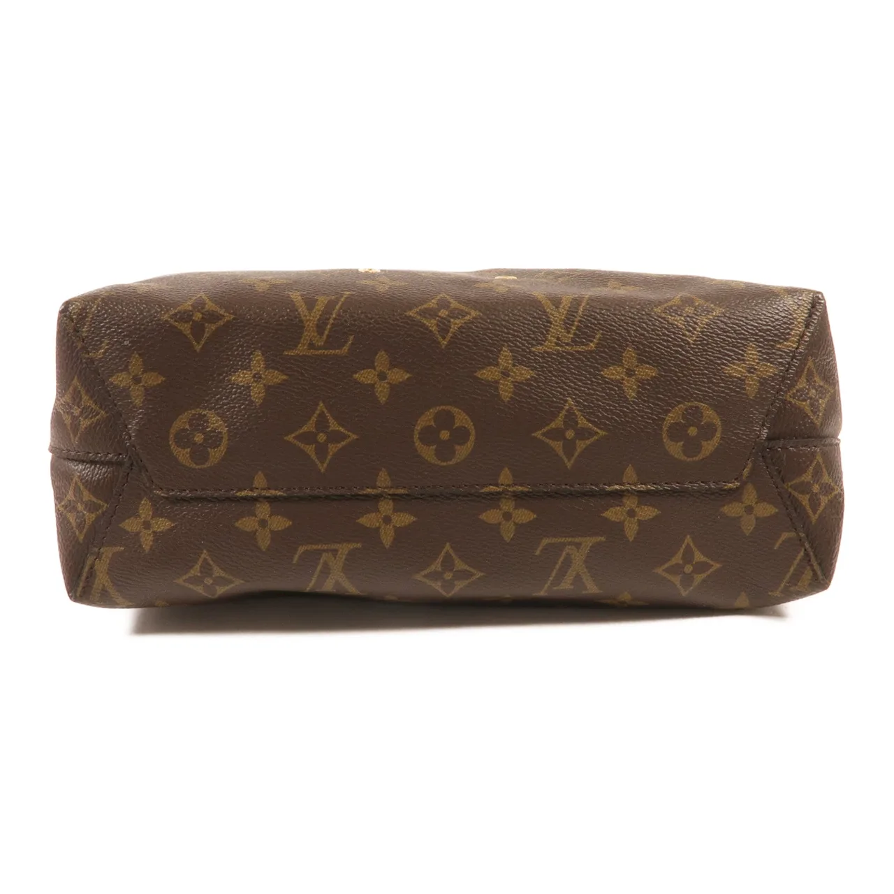 LOUIS VUITTON M43098 兩用包 塗層帆布 棕色 塗層帆布 中古品B - 縮圖 4