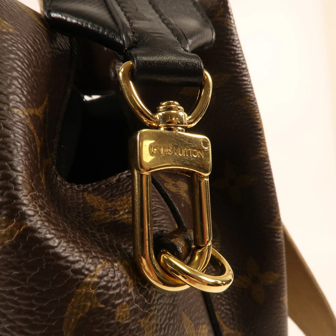 LOUIS VUITTON M43098 兩用包 塗層帆布 棕色 塗層帆布 中古品B - 縮圖 10