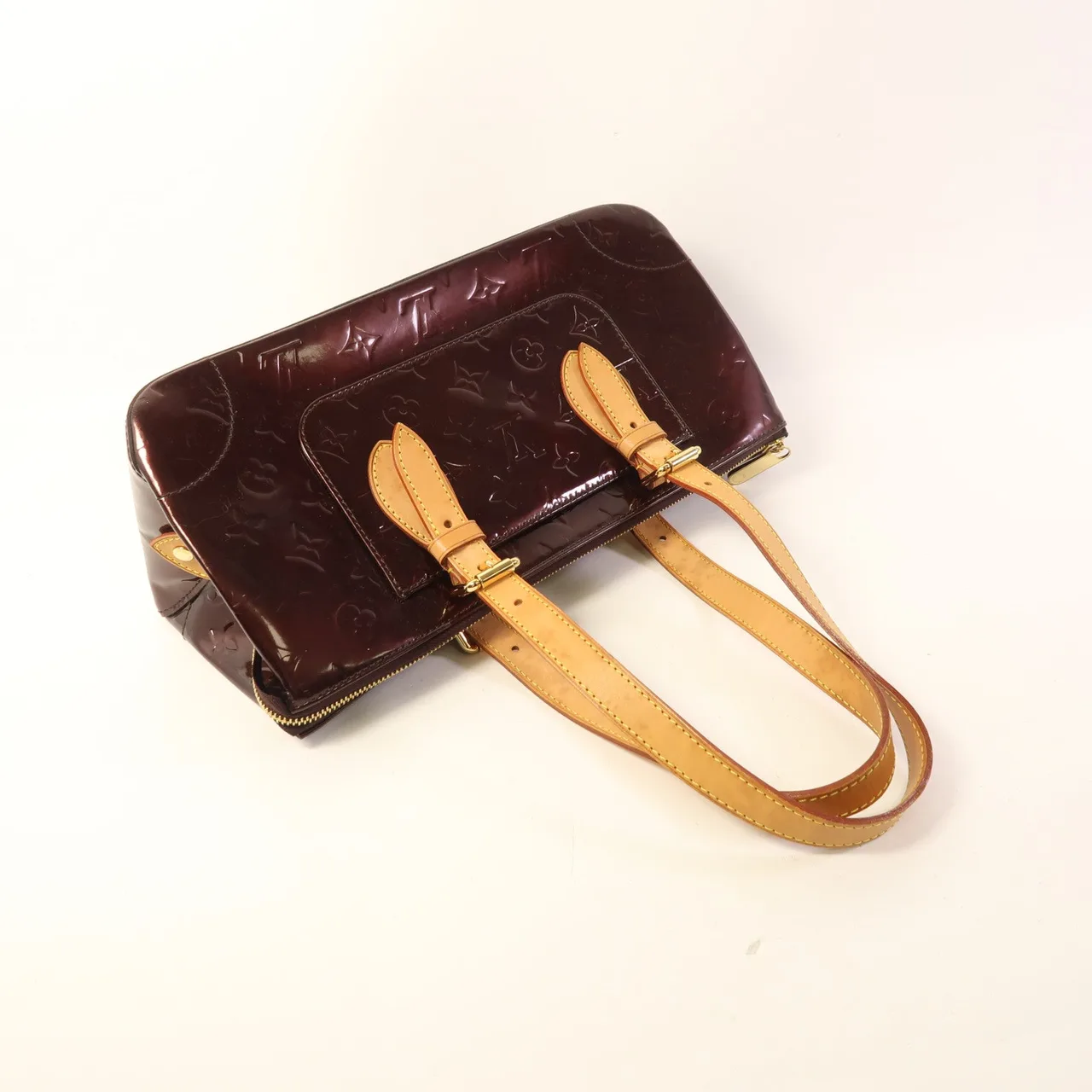 LOUIS VUITTON M93510 肩背包 皮革 紅色 / Red 皮革 中古品B - 縮圖 8