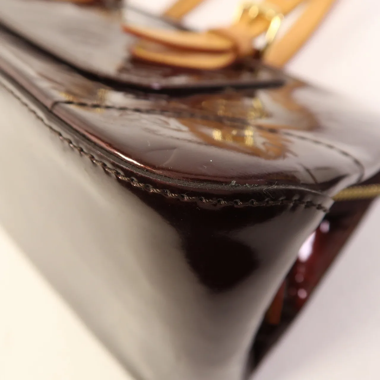 LOUIS VUITTON M93510 肩背包 皮革 紅色 / Red 皮革 中古品B - 縮圖 9