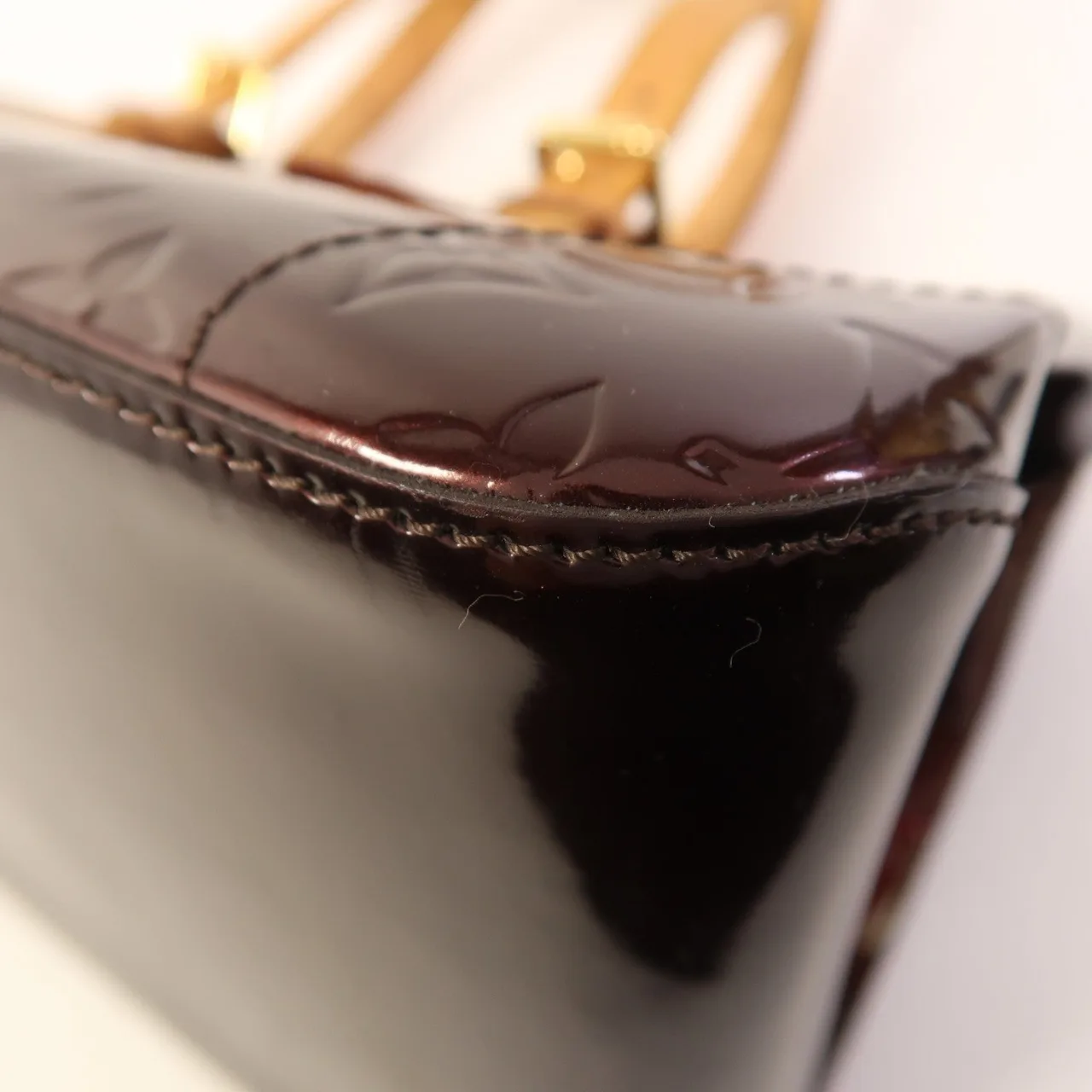 LOUIS VUITTON M93510 肩背包 皮革 紅色 / Red 皮革 中古品B - 縮圖 11