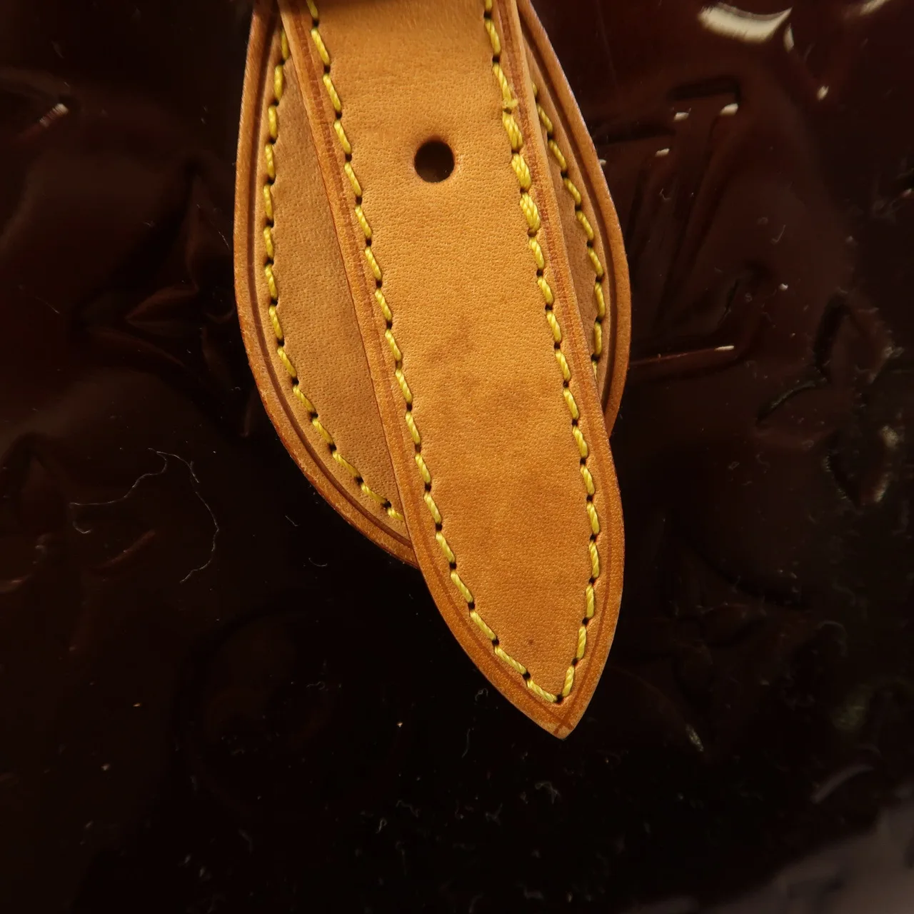 LOUIS VUITTON M93510 肩背包 皮革 紅色 / Red 皮革 中古品B - 縮圖 15