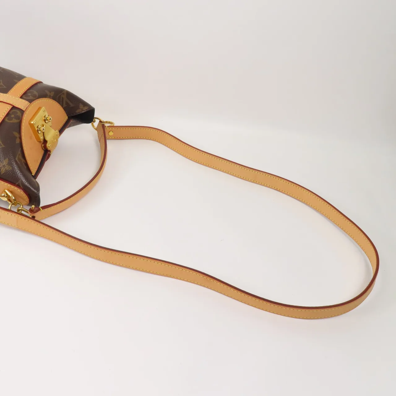 LOUIS VUITTON Duffle M43587 兩用包 塗層帆布 棕色 / Brown 塗層帆布 中古品B - 縮圖 5