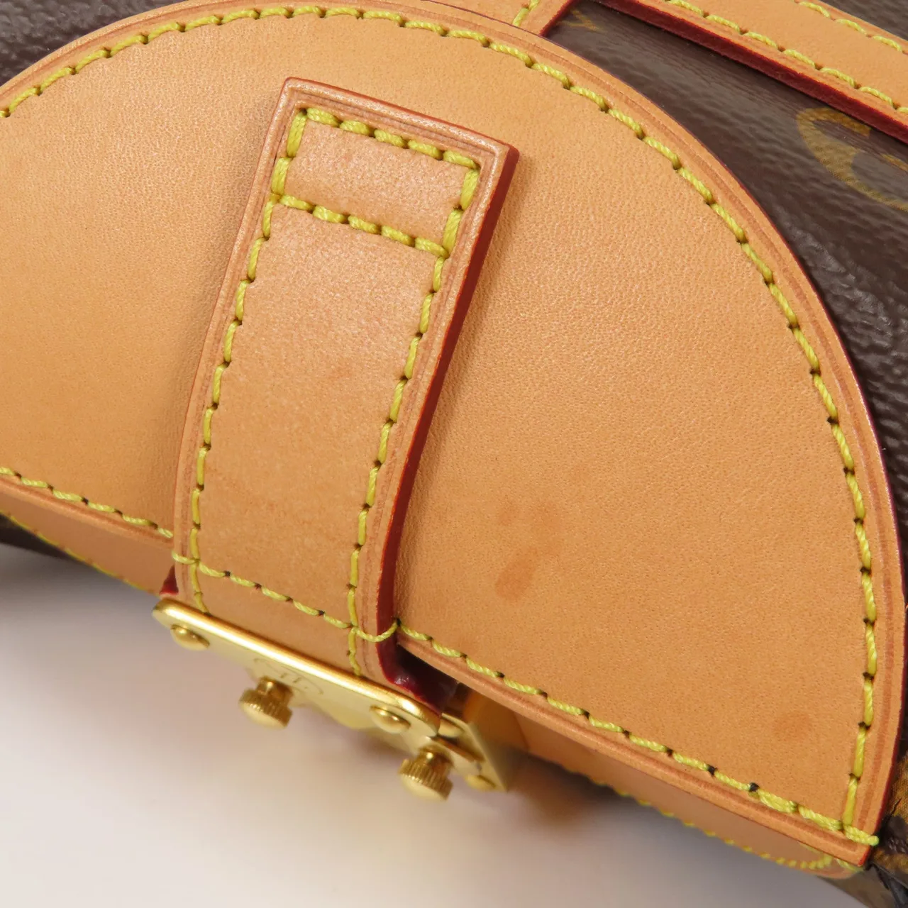 LOUIS VUITTON Duffle M43587 兩用包 塗層帆布 棕色 / Brown 塗層帆布 中古品B - 縮圖 13