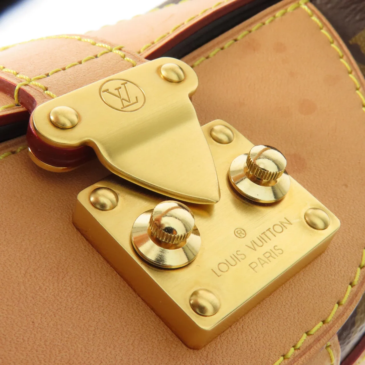 LOUIS VUITTON Duffle M43587 兩用包 塗層帆布 棕色 / Brown 塗層帆布 中古品B - 縮圖 14