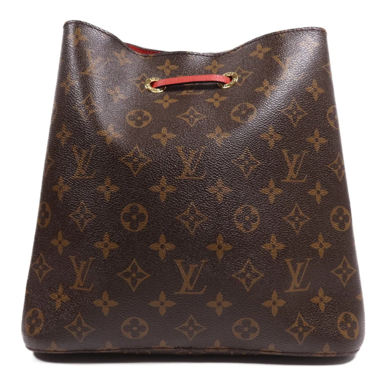 LOUIS VUITTON NeoNoe M44021 肩背包 塗層帆布 紅色 / Brown 塗層帆布 中古品B - 縮圖 2