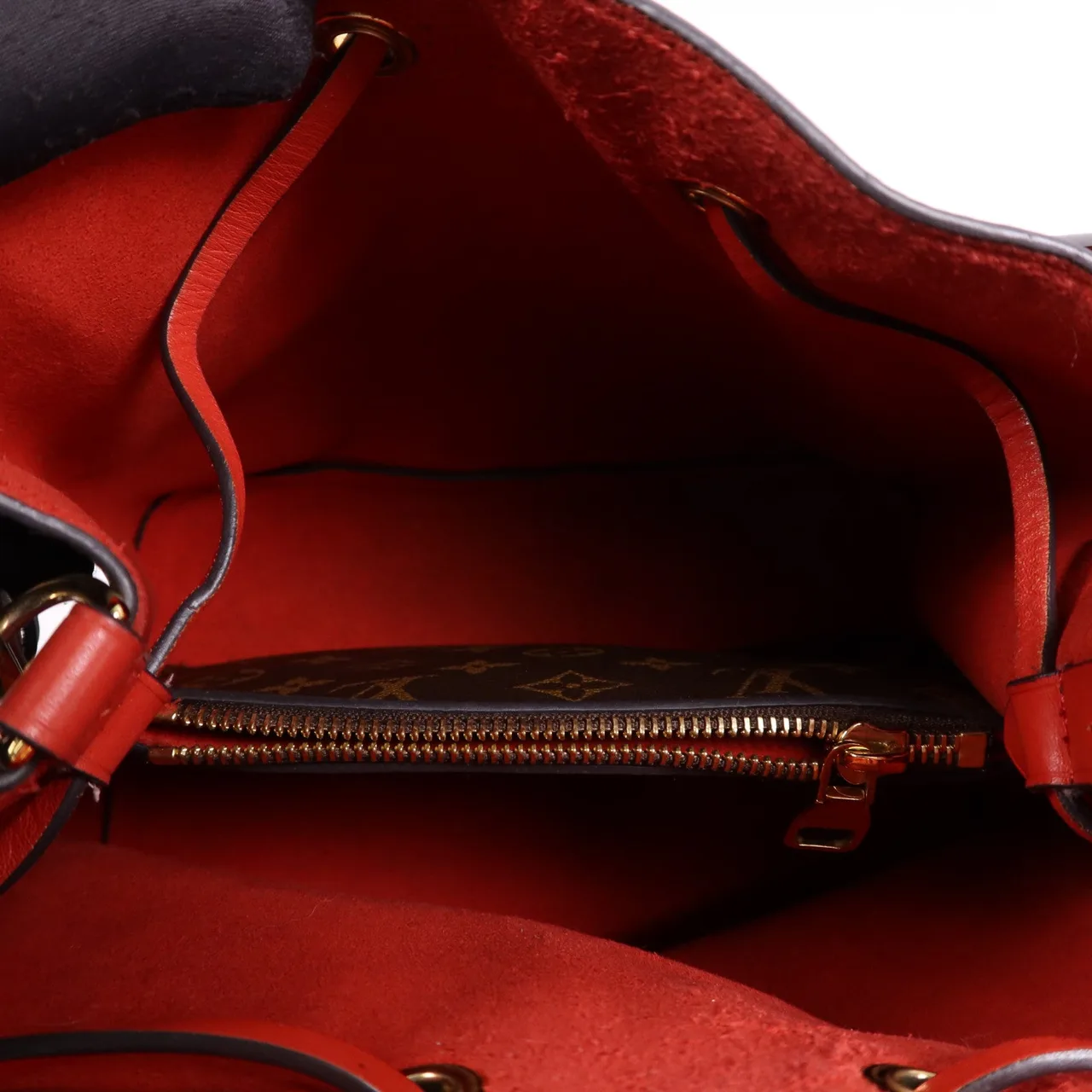 LOUIS VUITTON NeoNoe M44021 肩背包 塗層帆布 紅色 / Brown 塗層帆布 中古品B - 縮圖 10