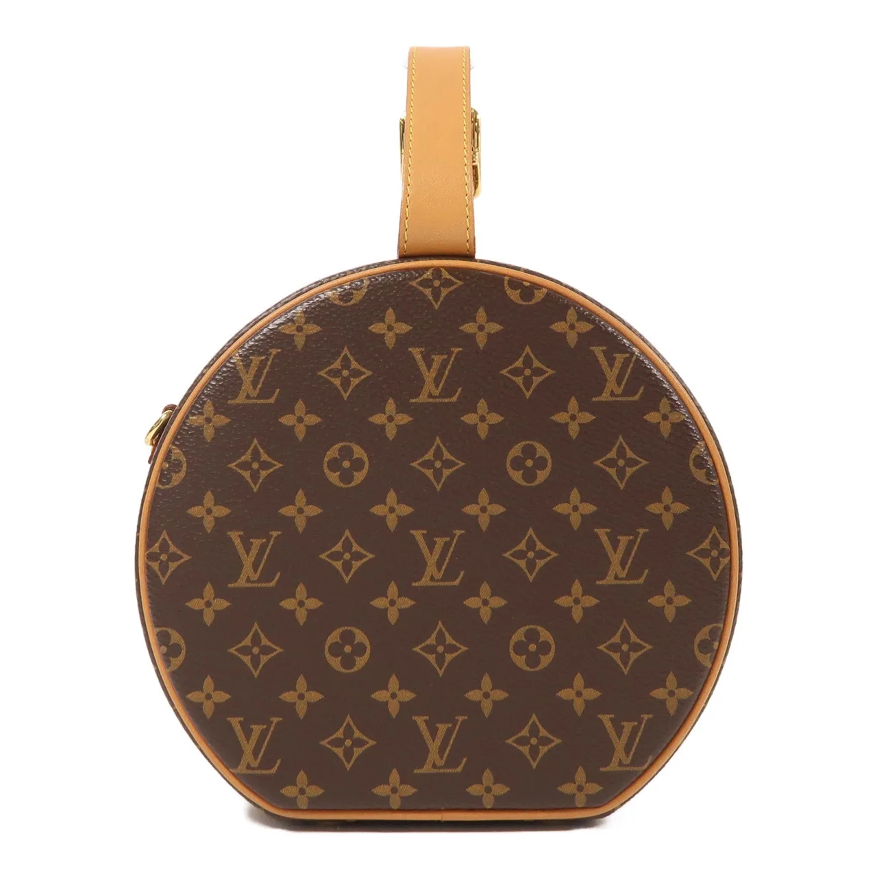 LOUIS VUITTON Petite Boite Chapeau M43514 兩用包 塗層帆布 棕色 塗層帆布 中古品A - 縮圖 2