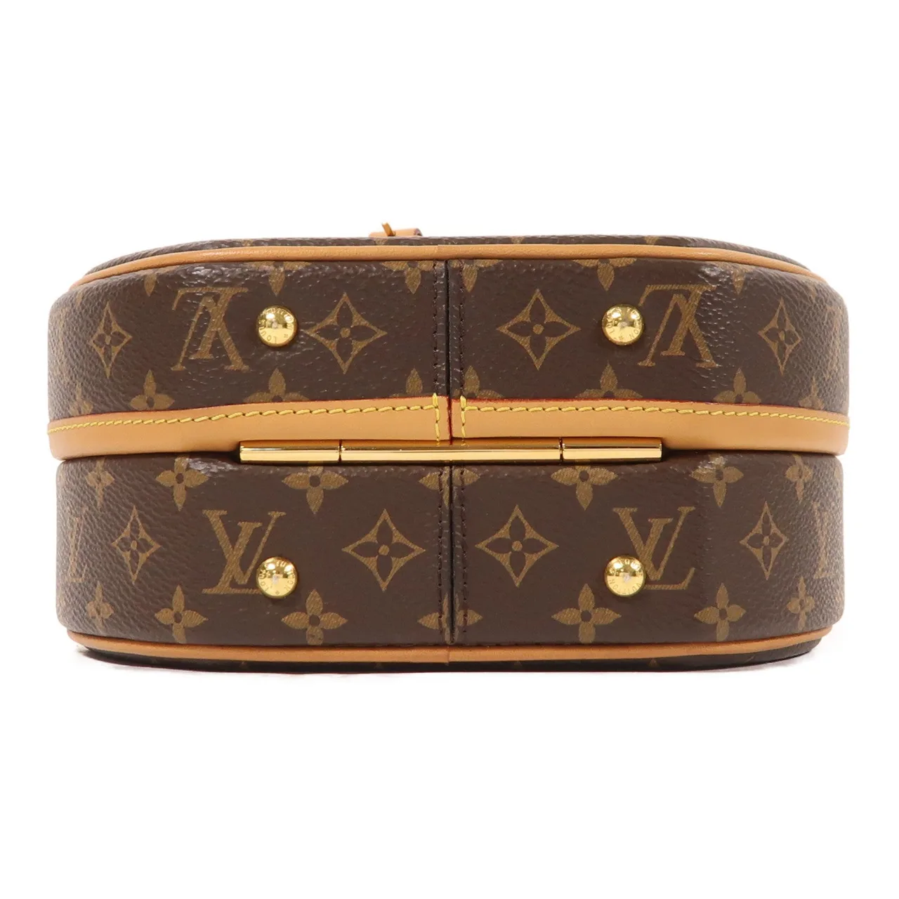 LOUIS VUITTON Petite Boite Chapeau M43514 兩用包 塗層帆布 棕色 塗層帆布 中古品A - 縮圖 4
