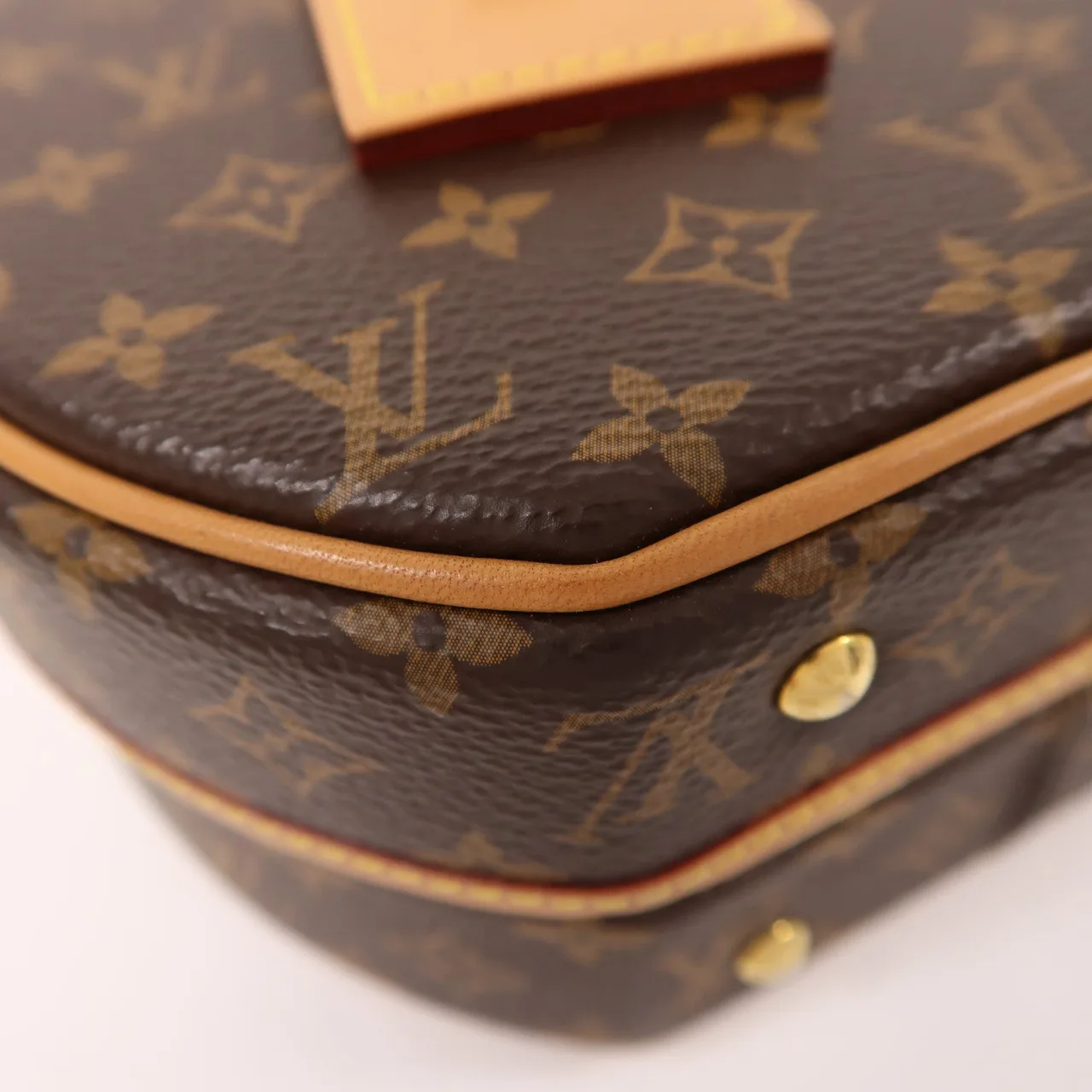 LOUIS VUITTON Petite Boite Chapeau M43514 兩用包 塗層帆布 棕色 塗層帆布 中古品A - 縮圖 10