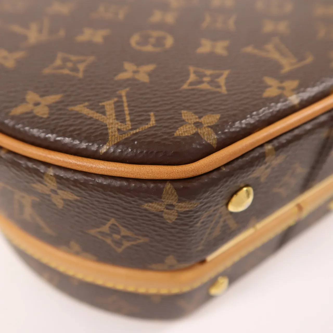LOUIS VUITTON Petite Boite Chapeau M43514 兩用包 塗層帆布 棕色 塗層帆布 中古品A - 縮圖 12