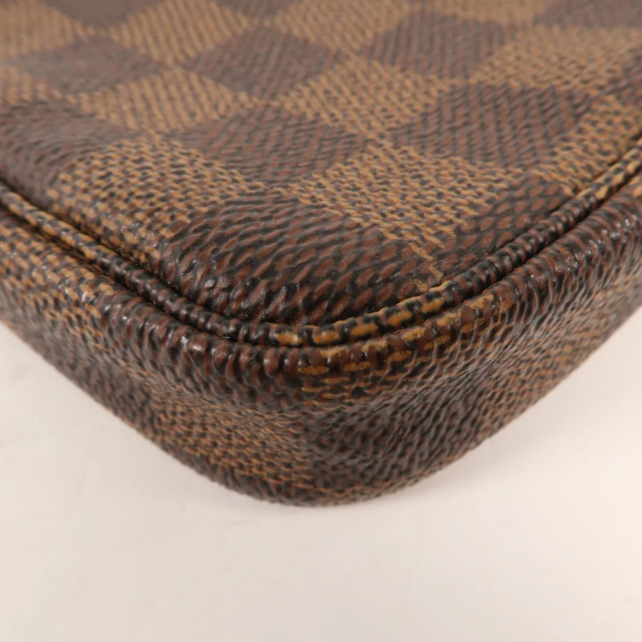 LOUIS VUITTON N58009 化妝箱包 塗層帆布 黑色 / Brown 塗層帆布 中古品A - 縮圖 6