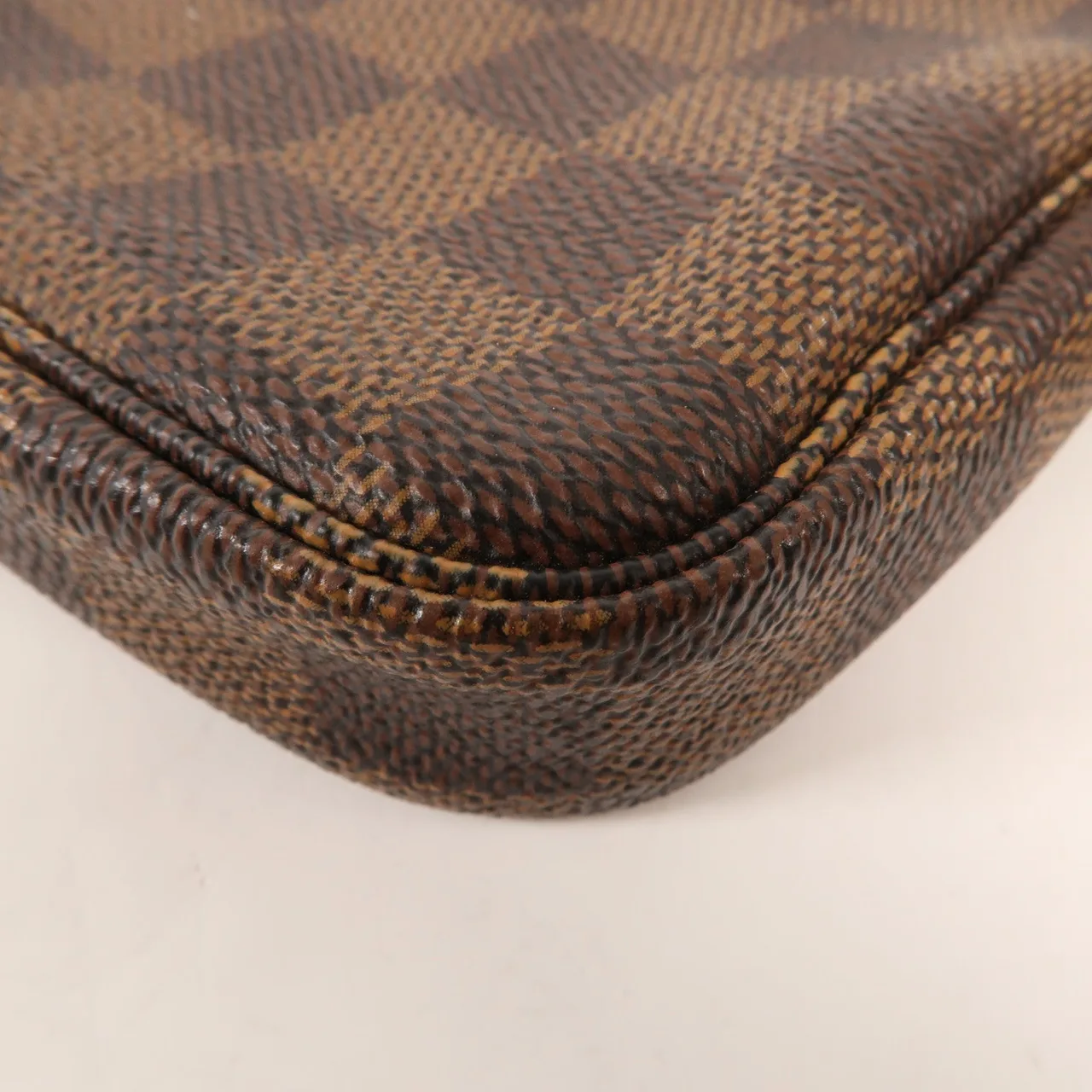 LOUIS VUITTON N58009 化妝箱包 塗層帆布 黑色 / Brown 塗層帆布 中古品A - 縮圖 7
