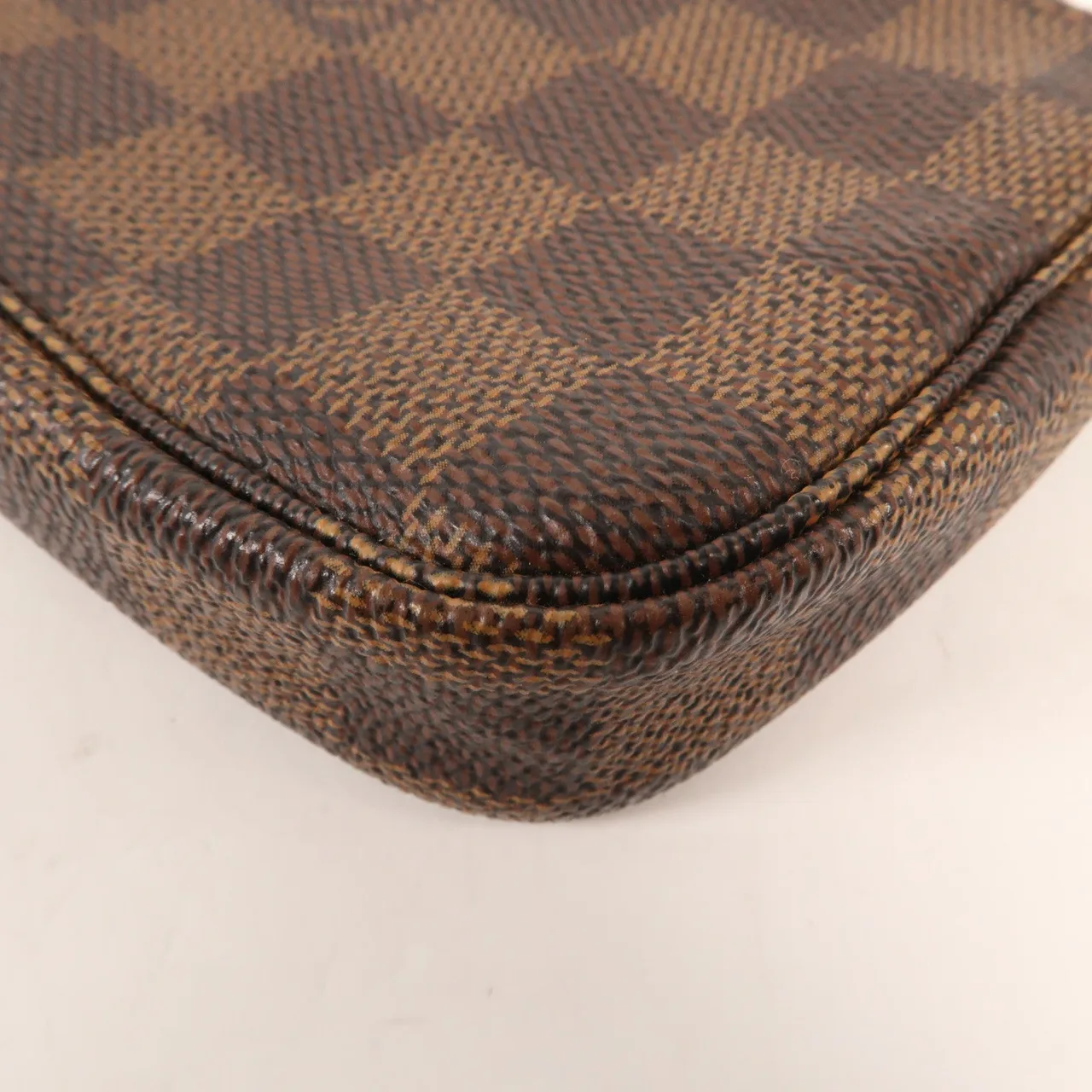 LOUIS VUITTON N58009 化妝箱包 塗層帆布 黑色 / Brown 塗層帆布 中古品A - 縮圖 9