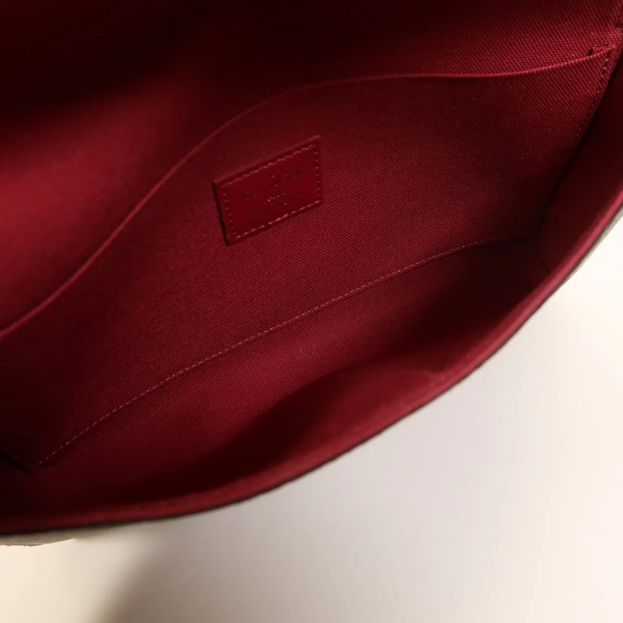 LOUIS VUITTON Felicie M61276 肩背包 塗層帆布 棕色 塗層帆布 中古品A - 縮圖 5