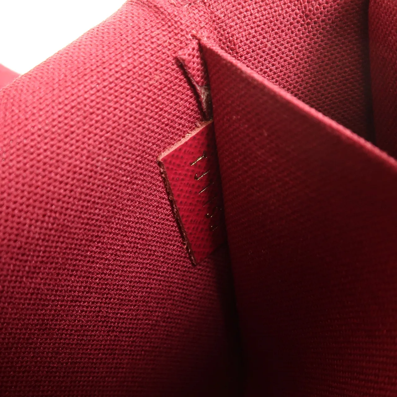 LOUIS VUITTON Felicie M61276 肩背包 塗層帆布 棕色 塗層帆布 中古品A - 縮圖 7