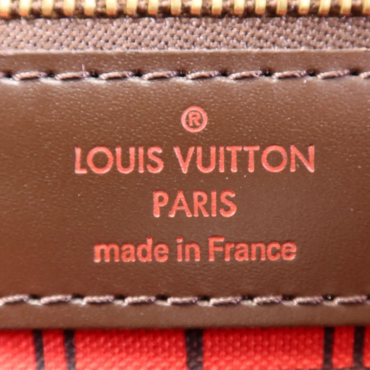 LOUIS VUITTON Neverfull N51109 托特包 塗層帆布 棕色 塗層帆布 中古品A - 縮圖 6