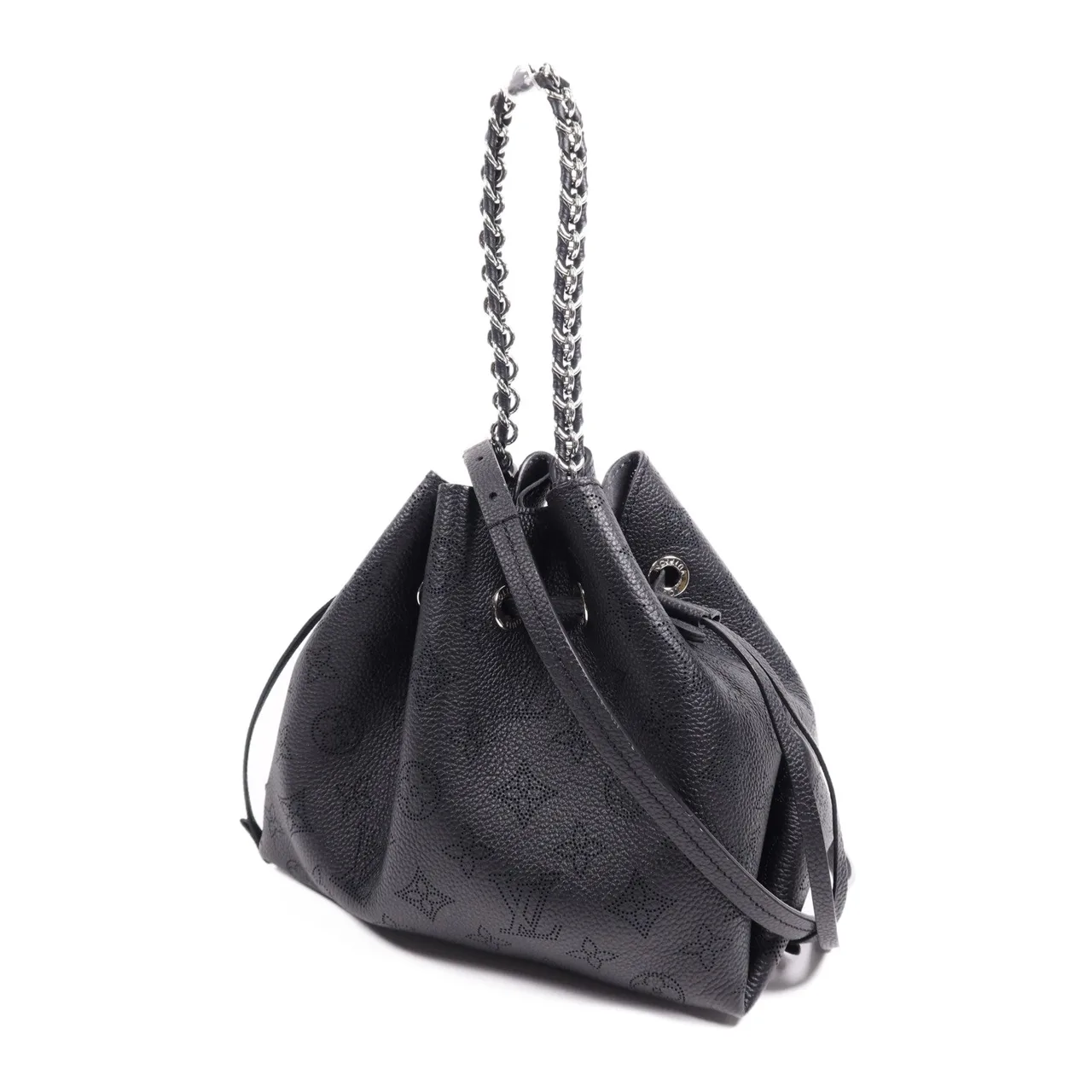 LOUIS VUITTON Bella M57070 2-Way Bag Calfskin 黑色 Calfskin Rank A - Thumbnail 3