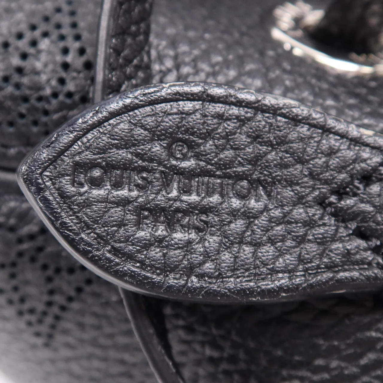 LOUIS VUITTON Bella M57070 2-Way Bag Calfskin 黑色 Calfskin Rank A - Thumbnail 6