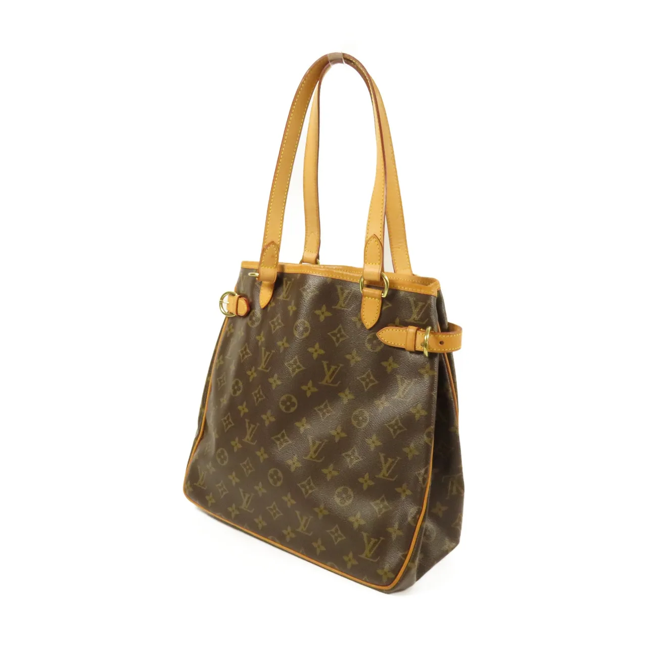 LOUIS VUITTON Batignolles M51153 肩背包 塗層帆布 棕色 / Brown 塗層帆布 中古品B - 縮圖 3
